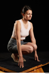 Woman White Female Studio Poses